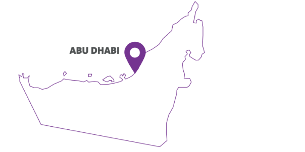 Map Abu Dhabi
