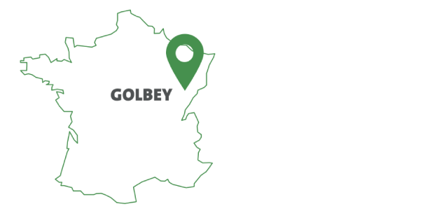 Map Golbey
