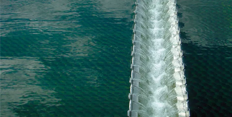 Illustration du flux de lavage Actiflo Turbo pour l'eau potable