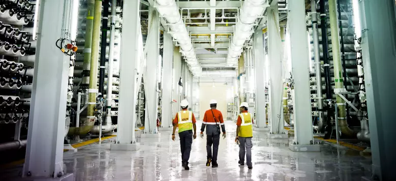 Usine de dessalement de l’eau de mer de Veolia